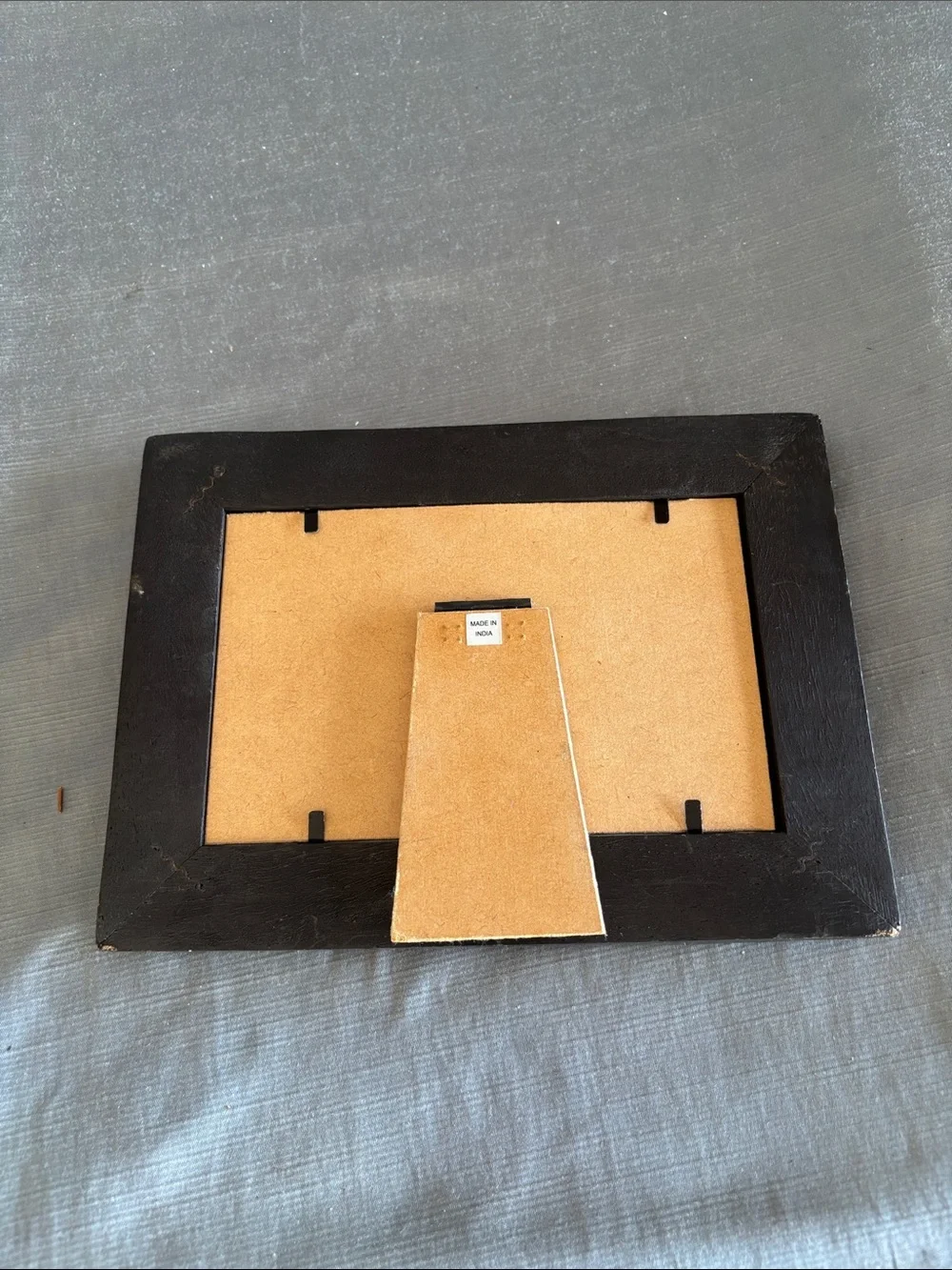 Dark Brown Double Photo Frame - Home Accents coconut shell